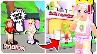 I Found My Stepmom S Secret Mansion She Got Exposed Adopt Me Roblox Roleplay Artistry In Games