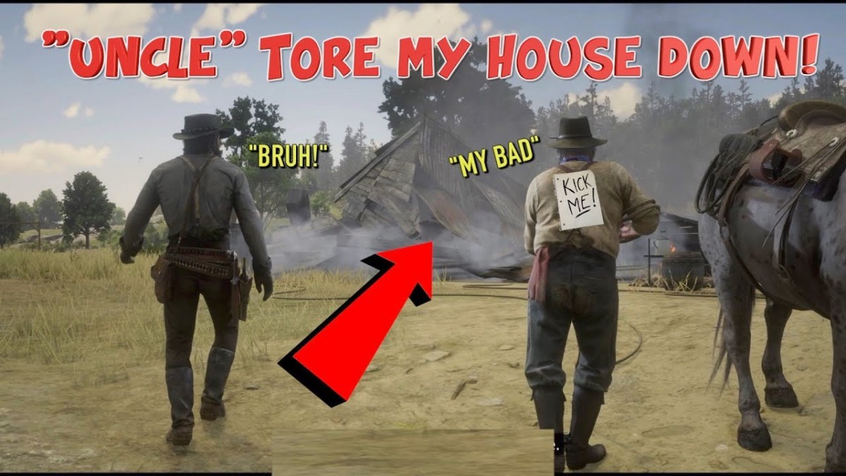 Artistry in Games UNCLE-TORE-MY-HOUSE-DOWN-FUNNY-RED-DEAD-REDEMPTION-2-41 "UNCLE" TORE MY HOUSE DOWN! ( FUNNY "RED DEAD REDEMPTION 2 #41) News