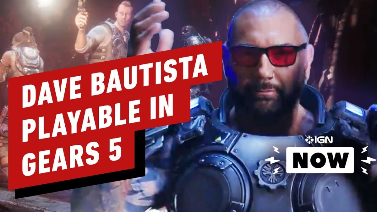 Artistry in Games Gears-5-Getting-Dave-Bautista-as-Playable-Character-IGN-Now Gears 5 Getting Dave Bautista as Playable Character - IGN Now News